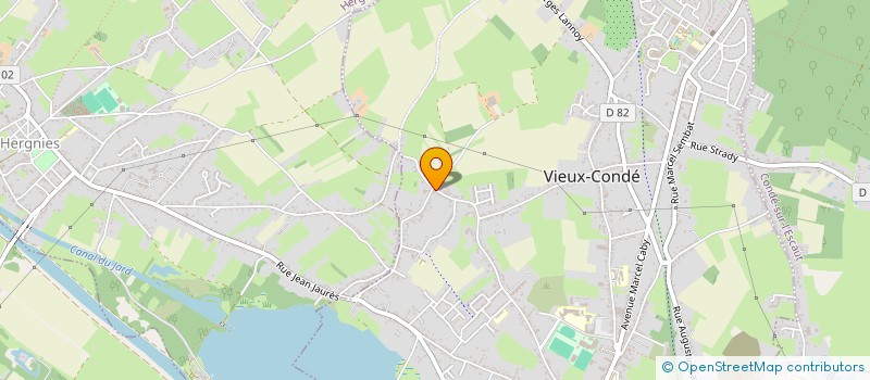 localisation de l'entreprise MONSIEUR ANTHONY FABBRI  VIEUX-CONDE