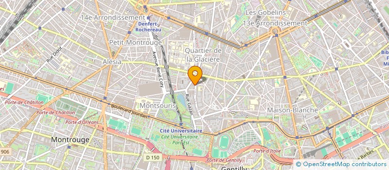 localisation de l'entreprise MONSIEUR ANTHONY FABRE  PARIS