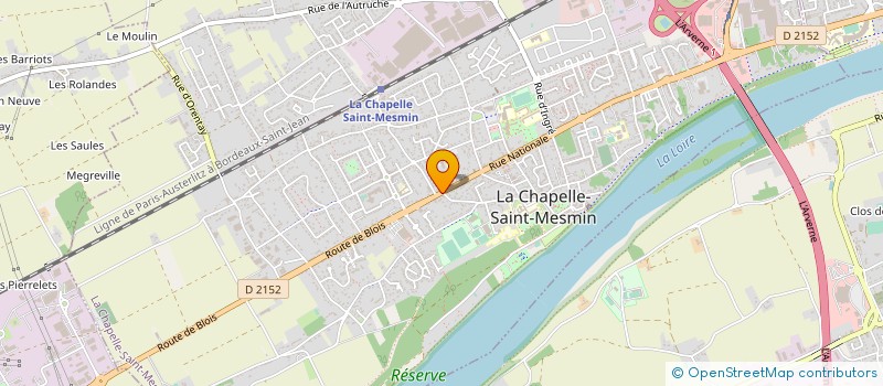 localisation de l'entreprise MONSIEUR ANTHONY FANNY à LA CHAPELLE-SAINT-MESMIN