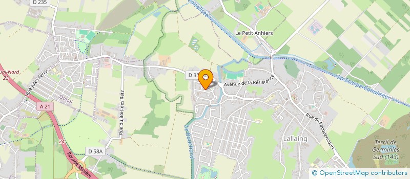 localisation de l'entreprise MONSIEUR ANTHONY FASCIAUX  SOMAIN