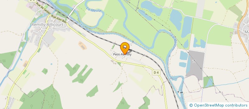 localisation de l'entreprise MONSIEUR ANTHONY FAUCHERON  REMILLY-AILLICOURT