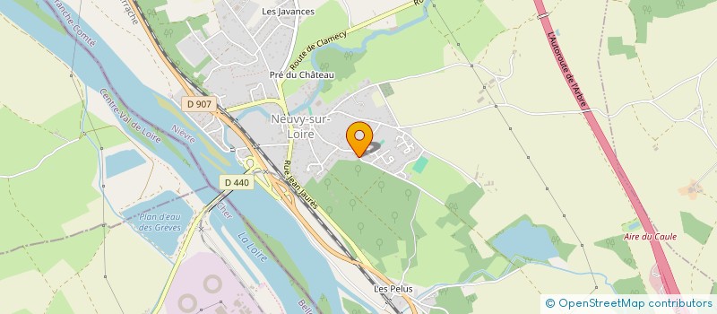localisation de l'entreprise MONSIEUR ANTHONY FAULE à NEUVY-SUR-LOIRE