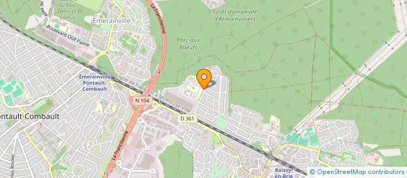 localisation de l'entreprise MONSIEUR ANTHONY FEBRISSY  ROISSY-EN-BRIE