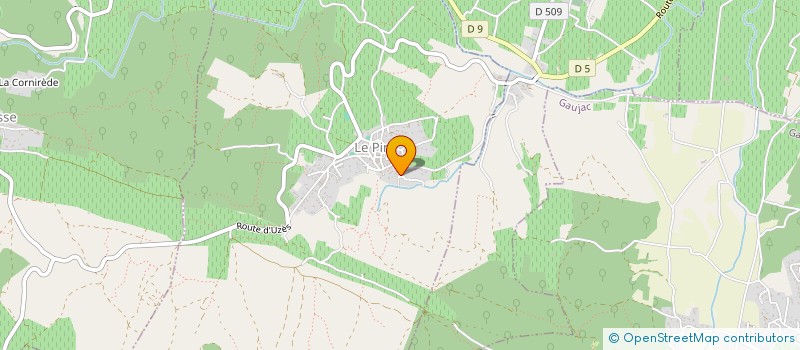 localisation de l'entreprise MONSIEUR ANTHONY FEKETE  LE PIN