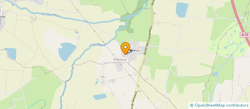 localisation de l'entreprise MONSIEUR ANTHONY FEMELAND  PRECIEUX