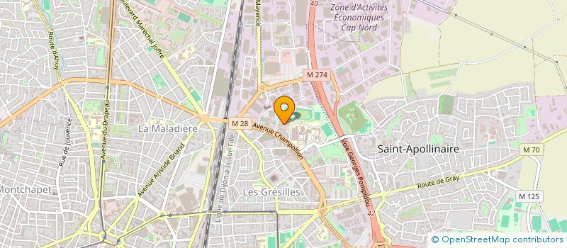 localisation de l'entreprise MONSIEUR ANTHONY FERNANDES  DIJON