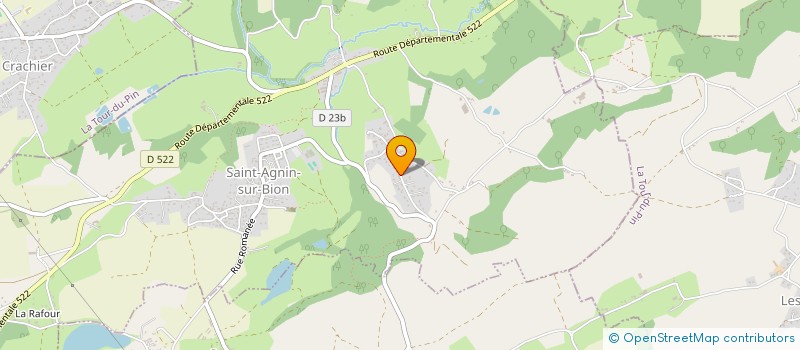 localisation de l'entreprise MONSIEUR ANTHONY FERNANDEZ-SILES  SAINT-AGNIN-SUR-BION