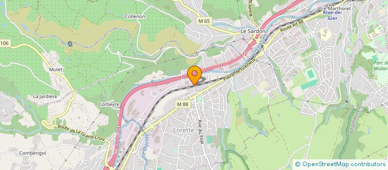 localisation de l'entreprise MONSIEUR ANTHONY FERRAND à LORETTE