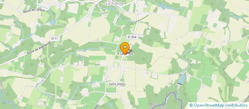 localisation de l'entreprise MONSIEUR ANTHONY FERRARI  LE FRECHE