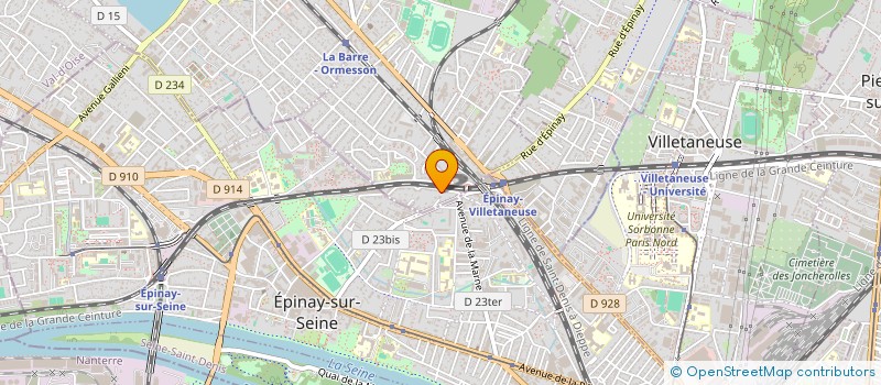 localisation de l'entreprise MONSIEUR ANTHONY FERREIRA  DEUIL-LA-BARRE