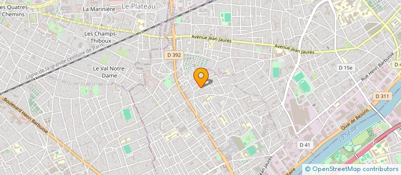 localisation de l'entreprise MONSIEUR ANTHONY FERREIRA à BEZONS