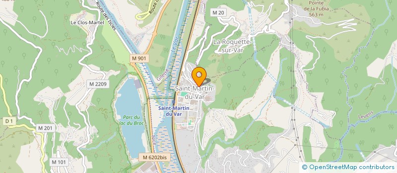 localisation de l'entreprise MONSIEUR ANTHONY FERREIRA  SAINT-MARTIN-DU-VAR