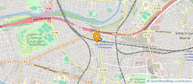 localisation de l'entreprise MONSIEUR ANTHONY FERREIRA  CHAMPIGNY-SUR-MARNE