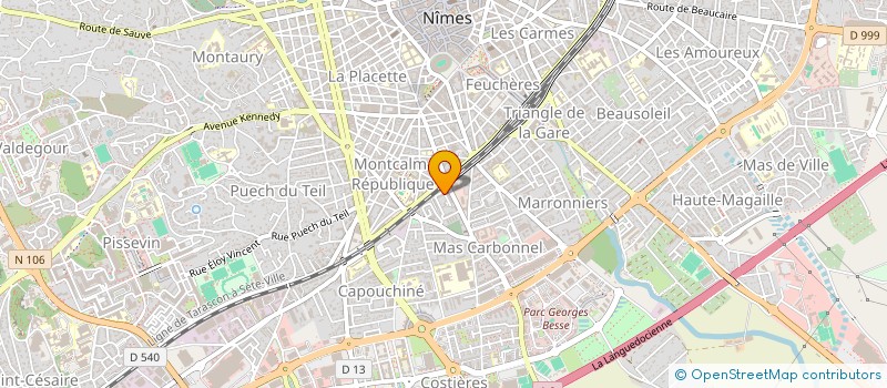 localisation de l'entreprise MONSIEUR ANTHONY FERRET  NIMES