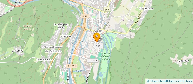 localisation de l'entreprise MONSIEUR ANTHONY FERRIGNO à VIZILLE