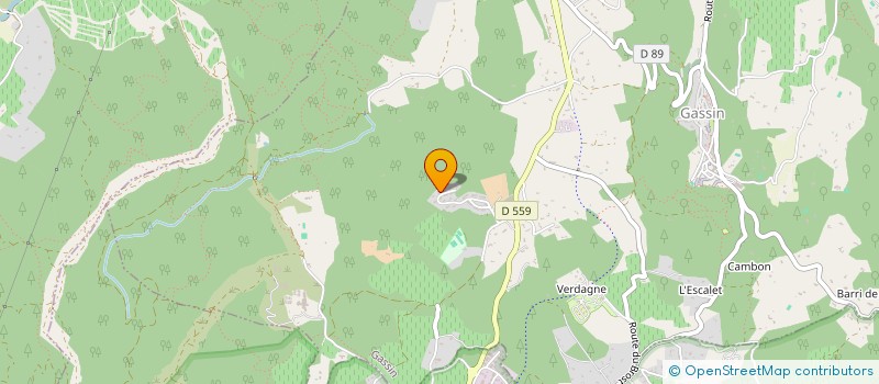 localisation de l'entreprise MONSIEUR ANTHONY FERRIZ  GASSIN