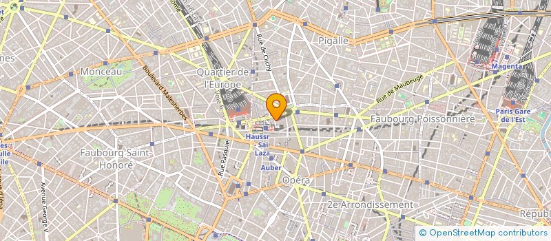 localisation de l'entreprise MONSIEUR ANTHONY FIEVE  PARIS