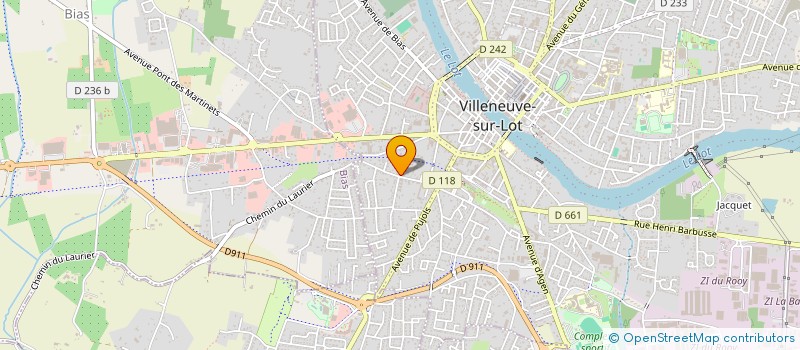 localisation de l'entreprise MONSIEUR ANTHONY FILLAT  VILLENEUVE-SUR-LOT