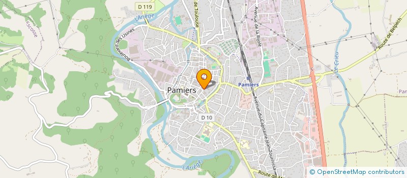 localisation de l'entreprise MONSIEUR ANTHONY FIORELLI à PAMIERS