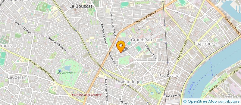 localisation de l'entreprise MONSIEUR ANTHONY FITZGERALD  BORDEAUX