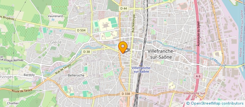 localisation de l'entreprise MONSIEUR ANTHONY FLECK  VILLEFRANCHE-SUR-SAONE