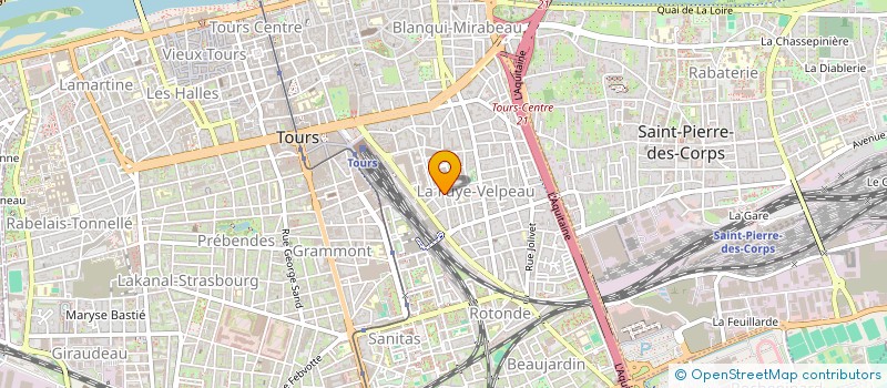 localisation de l'entreprise MONSIEUR ANTHONY FLEURY  TOURS