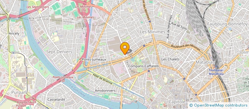 localisation de l'entreprise MONSIEUR ANTHONY FLORENCE à TOULOUSE