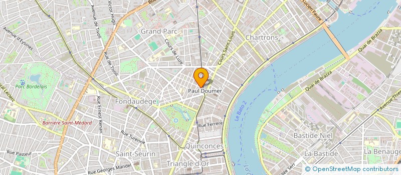 localisation de l'entreprise MONSIEUR ANTHONY FLORET  BORDEAUX