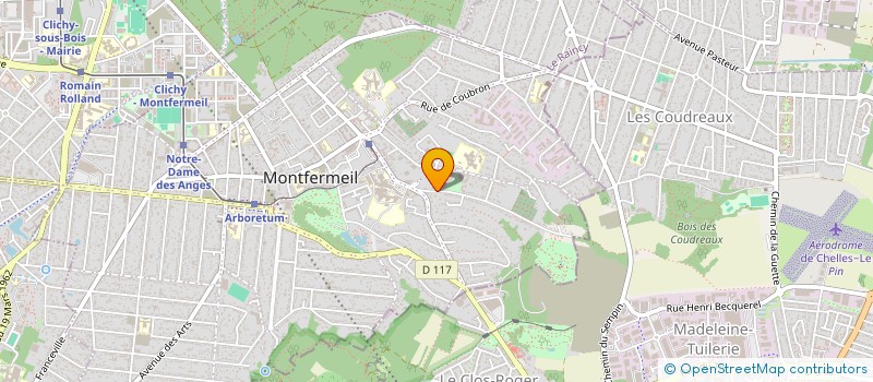 localisation de l'entreprise MONSIEUR ANTHONY FLORIAN RUELLE à MONTFERMEIL