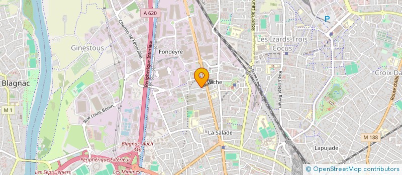 localisation de l'entreprise MONSIEUR ANTHONY FOGLIENI à TOULOUSE