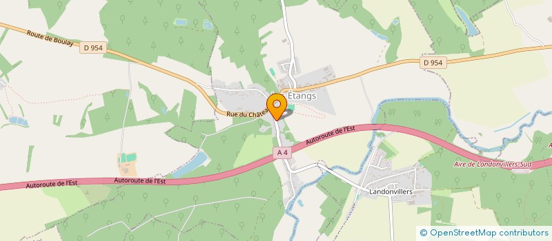 localisation de l'entreprise MONSIEUR ANTHONY FONDACARO  LES ETANGS