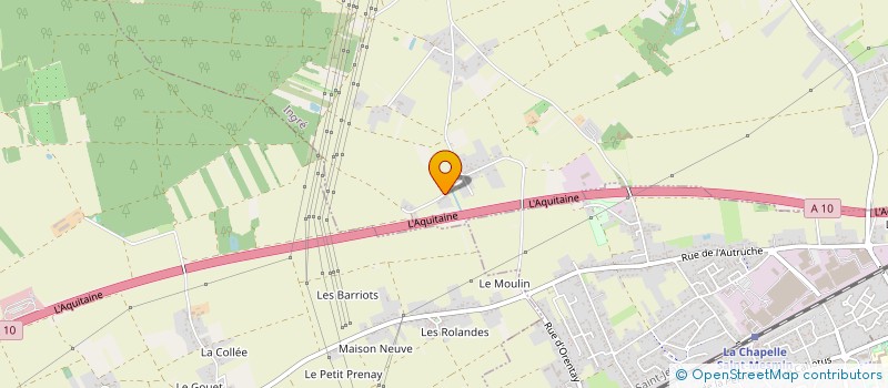 localisation de l'entreprise MONSIEUR ANTHONY FONTAINE  INGRE