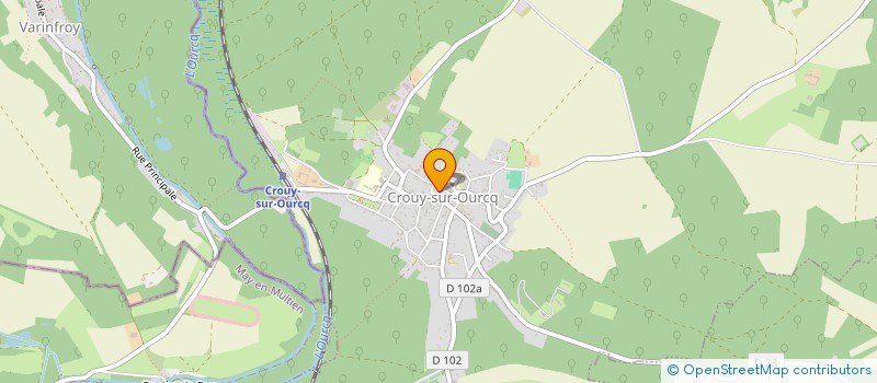 localisation de l'entreprise MONSIEUR ANTHONY FONTAINE  CROUY-SUR-OURCQ