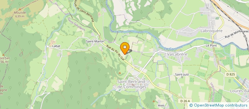 localisation de l'entreprise MONSIEUR ANTHONY FORGUES  SAINT-BERTRAND-DE-COMMINGES