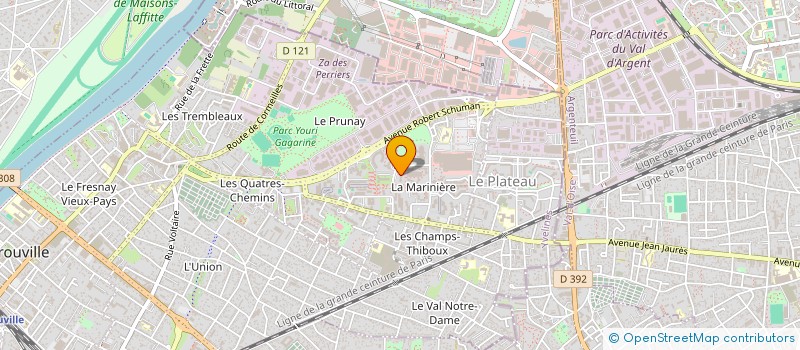 localisation de l'entreprise MONSIEUR ANTHONY FORTANT  SARTROUVILLE