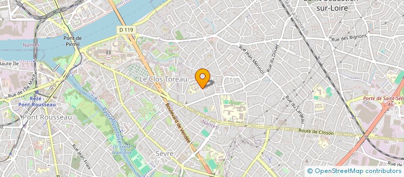 localisation de l'entreprise MONSIEUR ANTHONY FOUCAUD  SAINT-SEBASTIEN-SUR-LOIRE