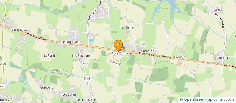 localisation de l'entreprise MONSIEUR ANTHONY FOULON  CONFRANCON