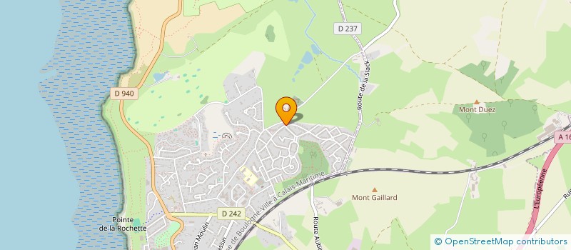 localisation de l'entreprise MONSIEUR ANTHONY FOURCROY  WIMEREUX