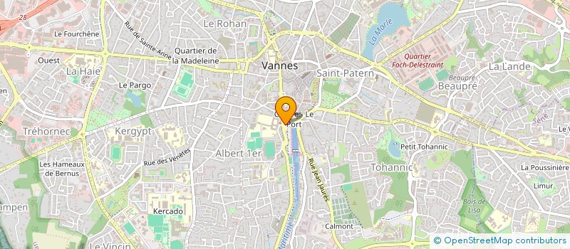 localisation de l'entreprise MONSIEUR ANTHONY FRABOULET à VANNES