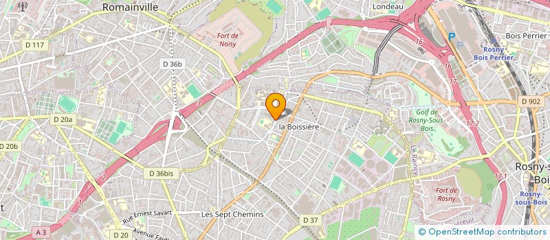 localisation de l'entreprise MONSIEUR ANTHONY FRANCIN à MONTREUIL