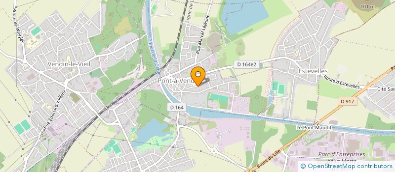 localisation de l'entreprise MONSIEUR ANTHONY FRANCO  PONT-A-VENDIN