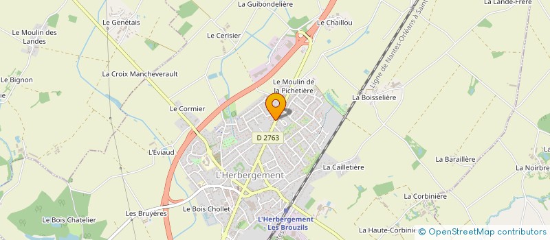 localisation de l'entreprise MONSIEUR ANTHONY FRANGEUL  L'HERBERGEMENT