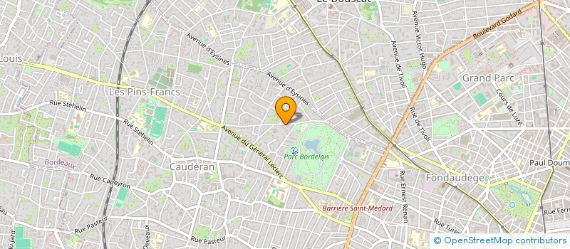 localisation de l'entreprise MONSIEUR ANTHONY FRANKLIN  BORDEAUX