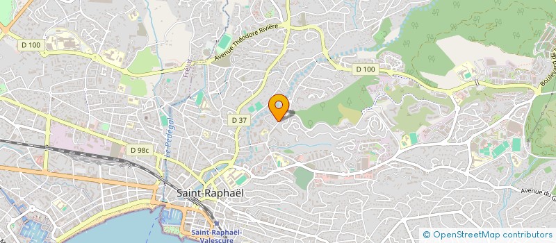 localisation de l'entreprise MONSIEUR ANTHONY FRICK à SAINT-RAPHAEL