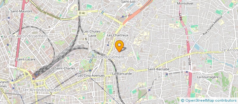localisation de l'entreprise MONSIEUR ANTHONY FUENTES à MARSEILLE