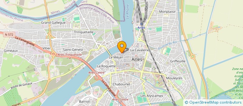 localisation de l'entreprise MONSIEUR ANTHONY FUESSINGER  ARLES