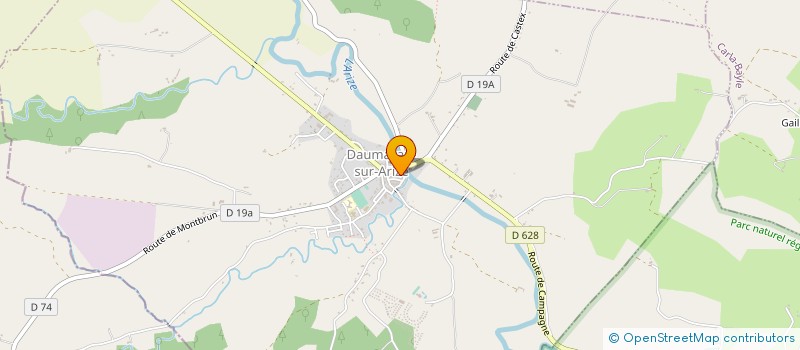 localisation de l'entreprise MONSIEUR ANTHONY FULMINET à DAUMAZAN-SUR-ARIZE