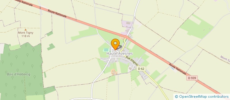 localisation de l'entreprise MONSIEUR ANTHONY GABER  HAUTE-AVESNES