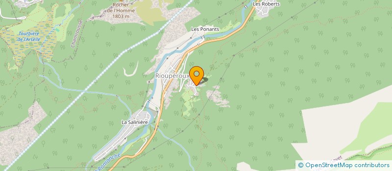 localisation de l'entreprise MONSIEUR ANTHONY GAGGIO  LIVET-ET-GAVET