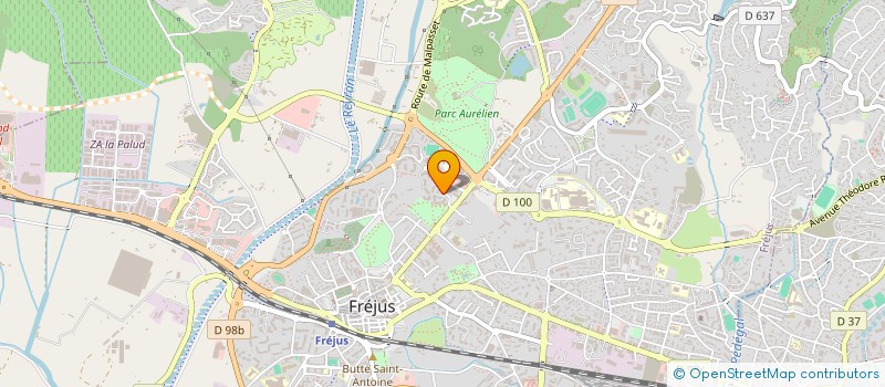 localisation de l'entreprise MONSIEUR ANTHONY GALANT à FREJUS